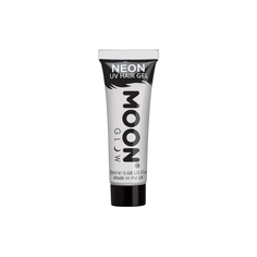 Гель для волос Moon Glow Intense Neon UV Hair Gel, White