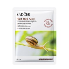 Маска тканевая Sadoer с муцином улитки 25 г