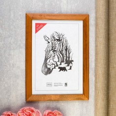 Фоторамка дерево 21х30 (2501) Зебра