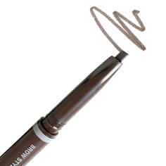 Автоматический карандаш для бровей с щеточкой MIZON BROW STYLING PENCIL серый, 0,35 г