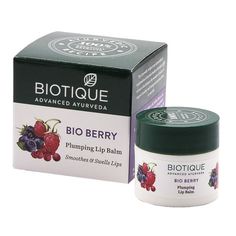 Бальзам для губ Ягоды (lip balm) Biotique Биотик 12гр