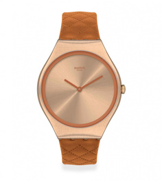 Часы наручные унисекс SWATCH Brown Quilted