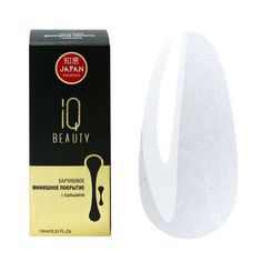 IQ Beauty Топ с шиммером №106 Silver, серебряный шиммер, 10 мл