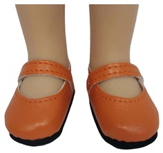 Туфли оранжевые для кукол 32 см Paola Reina