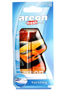 Ароматизатор на зеркало Areon Refreshment гелевый, яхтинг