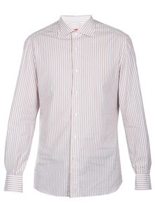 Рубашка мужская ISAIA 92470 бежевая 41