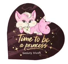 Запечённые румяна Time to be a princess, оттенок натурально-розовый 4719232 Beauty Fox