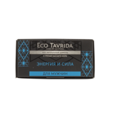 Натуральный шампунь с грязью Сакского озера для мужчин Энергия и сила Eco Tavrida