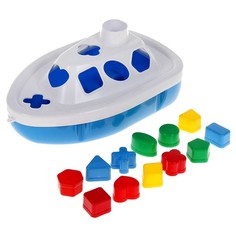 Игрушка-сортер «Катер» с логическими фигурами Совтехстром