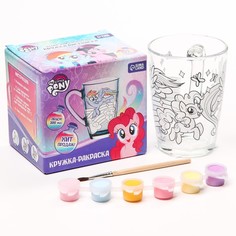 Роспись стеклянной кружки "Отличный день", My Little Pony 300 мл Hasbro