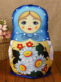 Грелка на чайник «Матрёшка», ромашки Sima-Land