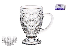 Набор кружек Ундина DSZB023-170 165 мл Коралл