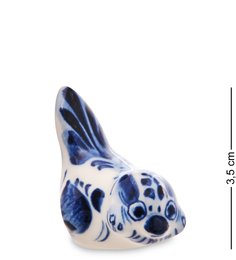 ГЛ-731 Фигурка "Воробей" (Гжельский фарфор)