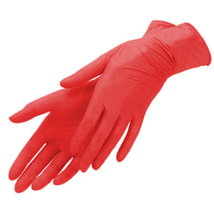 Перчатки для фистинга многоразовые на кисть Wrist Rubber Gloves Red красные р. M Fist