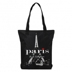 Сумка женская Antan 1-58 мерси Париж/черная