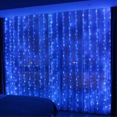 Электрогирлянда Штора Светодиодная Led, 640 лампочек, 3х3 метра, цвет: синий Remeco Collection