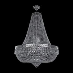 Потолочная люстра Bohemia 1927 19271/H2/80IV Ni
