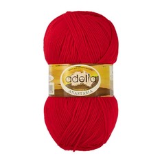Вязание Пряжа ADELIA ANASTASIA 5 шт. в упак. цвет №15 красный ANASTASIA-№15 красный 330 м