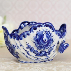 Конфетница «Ракушка», гжель Sima-Land