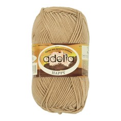 Вязание Пряжа ADELIA HAPPY 10 шт. в упак. цвет бежевый HAPPY-03 128 м от
