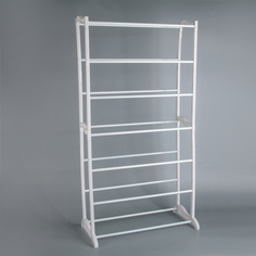 Полка для обуви, 7 ярусов, 50×24,5×95 см, цвет белый No Brand