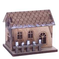 Фигурка декоративная Дом, L10 W 6 H8 см KSM-745075 Remeco Collection