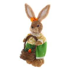 Фигурка декоративная Заяц, L15 W16 H39 см KSM-747400 Remeco Collection