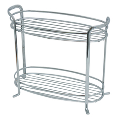 Аксессуары для сантехники ПОЛКА СВОБОДНО СТОЯЩАЯ 2 ЭТ. 31X14X28 СМ 221-06 No Brand