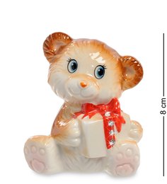 XA-508 Фигурка "Медвежонок с подарком" No Brand