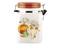 Банка для сыпучих продуктов Тыква ZFC415-49 900мл Коралл