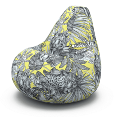 Кресло-мешок «Джунгли» L No Brand