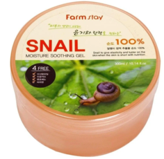 Гель многофункциональный FarmStay с экстрактом улитки - Moisture soothing gel snail, 300мл