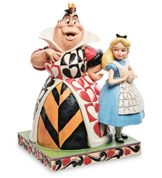 Фигурка алиса и красная королева Disney Traditions