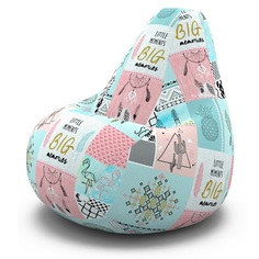 Кресло-мешок «Фьюжн Мемори 01» XL No Brand