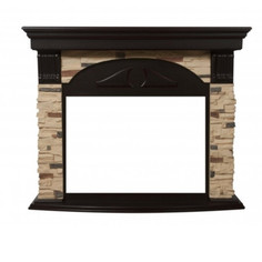 Портал каминный Electrolux Torre 25S сланец натуральный/темный дуб