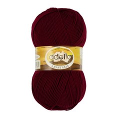 Вязание Пряжа ADELIA ANASTASIA 5 шт. в упак. цвет №16 бордовый ANASTASIA-№16 бордовый 330