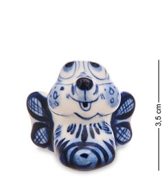 ГЛ-734 Фигурка "Пчелка" (Гжельский фарфор)