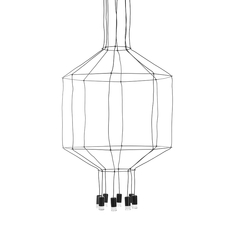 Подвесной светильник Wireflow 8 ламп Cosmo