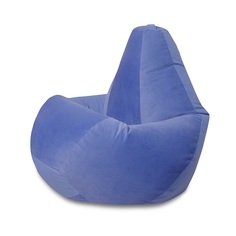 Кресло-мешок «Велюр голубой» XL No Brand