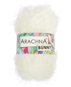 Вязание Пряжа ARACHNA BUNNY 100% микрополиэстер 5 шт. х 100 г 110 м цв. №73 молочный BUNNY