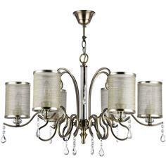 Подвесная люстра Freya Faust FR2300-PL-06-BZ Бежевый