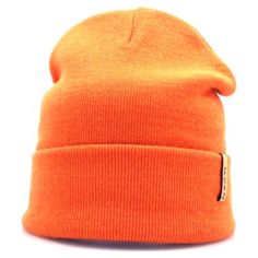 Шапка унисекс Ferz 51723B оранжевая, one sise