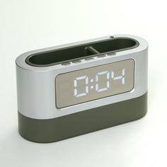 Часы-органайзер, с календарем, будильником, секундомером, 3ААА No Brand