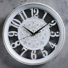 Часы настенные, : Интерьер, Цианотис, плавный ход, d=28 см, 30 х 30 см No Brand