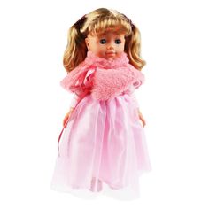 Развивающая интерактивная кукла Карапуз Ангелина 35 см 326822-Y35D-POLI-04-xD2