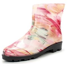 Резиновые сапоги женские SANDRA 98-65-2 разноцветные 37 EU