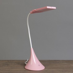 Настольная лампа Хамелеон розовая 28LED USB 5.6вт 11х18х49 Risalux
