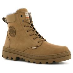 Ботинки женские Palladium 96867 коричневые 37 EU