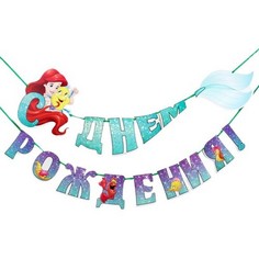 Гирлянда Disney С Днем Рождения, Принцессы 4550996