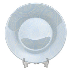 Тарелка десертная Pasabahce Ливс упрочненная голубая 19.5 см